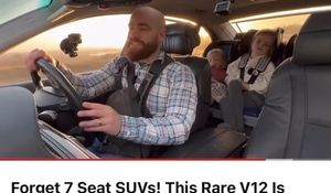 DadCars reviews V12 BMW with Multimac in the back 