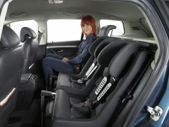 Want To Fit Three Car Seats Across The Back? Britax Has You Covered!